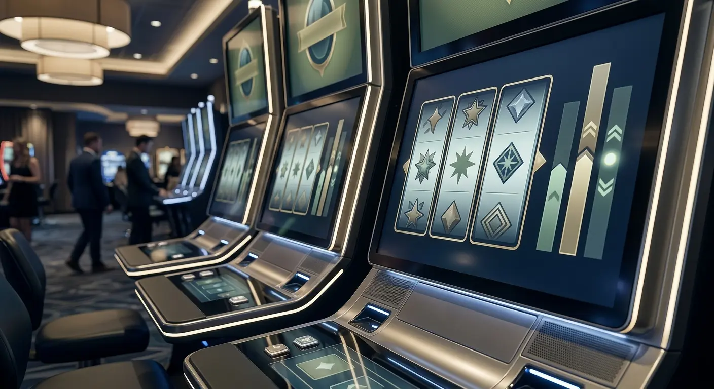 Editorial illustration of a tournament-led online slots experience